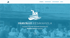 Desktop Screenshot of muroleenkesakahvila.fi